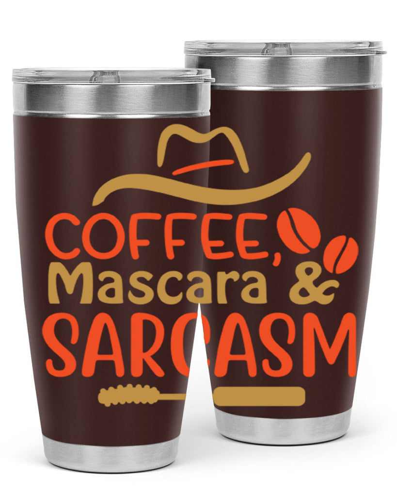 Coffee Mascara Sarcasm 21#- fashion- Cotton Tank