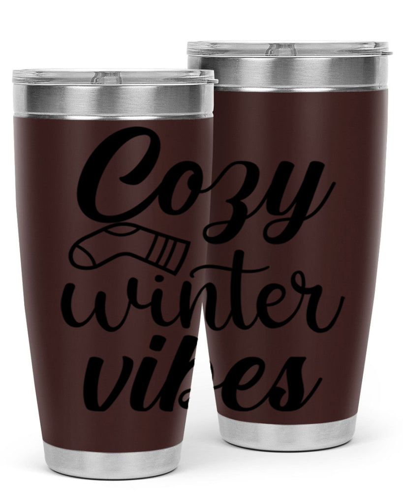 Cozy Winter Vibes 82#- winter- Tumbler
