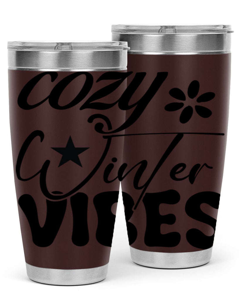 Cozy winter vibes 79#- winter- Tumbler