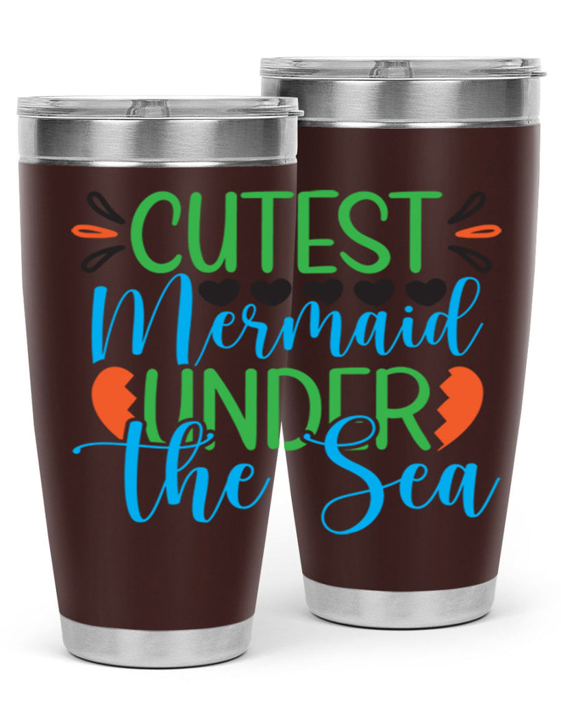 Cutest Mermaid Under The Sea 109#- mermaid- Tumbler