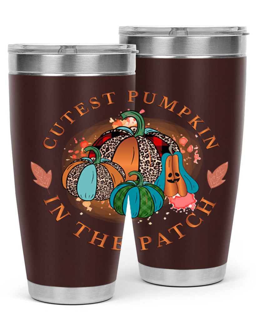 Cutest Pumpkin in the Patch 65#- fall- Tumbler