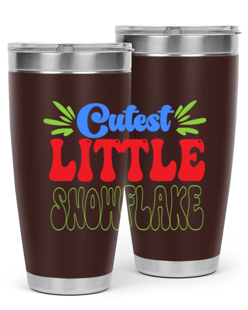 Cutest little snowflake 89#- winter- Tumbler