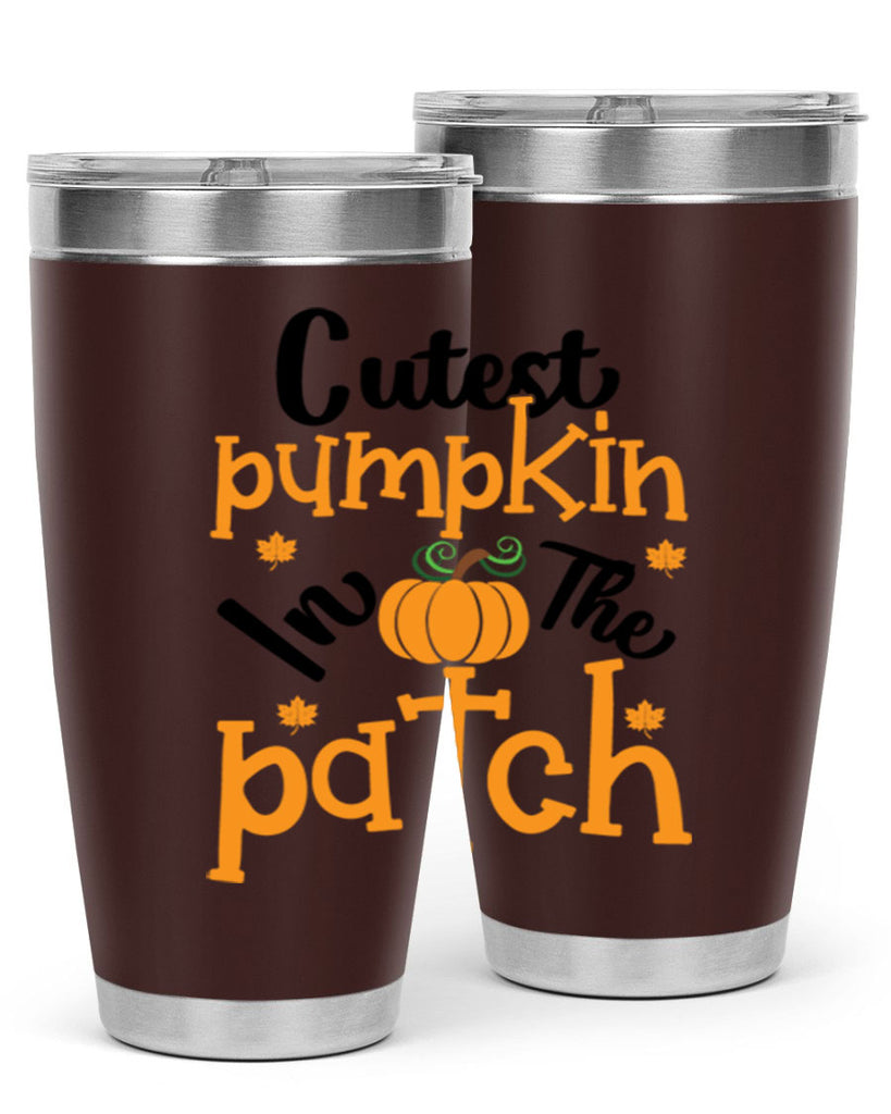 Cutestpumpkininthepatch 66#- fall- Tumbler