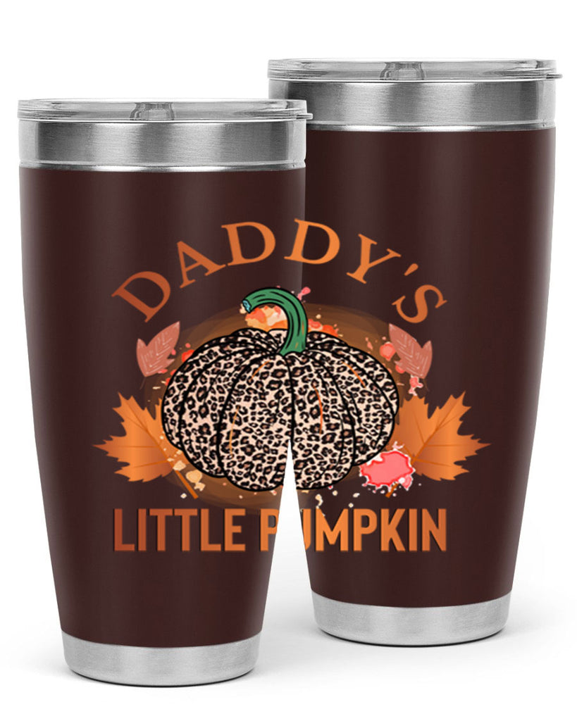 Daddys Little Pumpkin 67#- fall- Tumbler