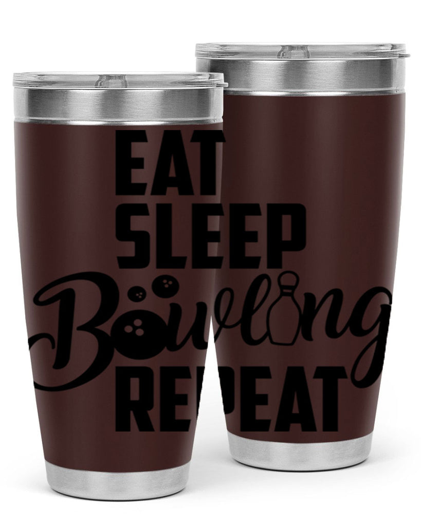 Eat Sleep Bowling Repeat 1322#- bowlig- Tumbler