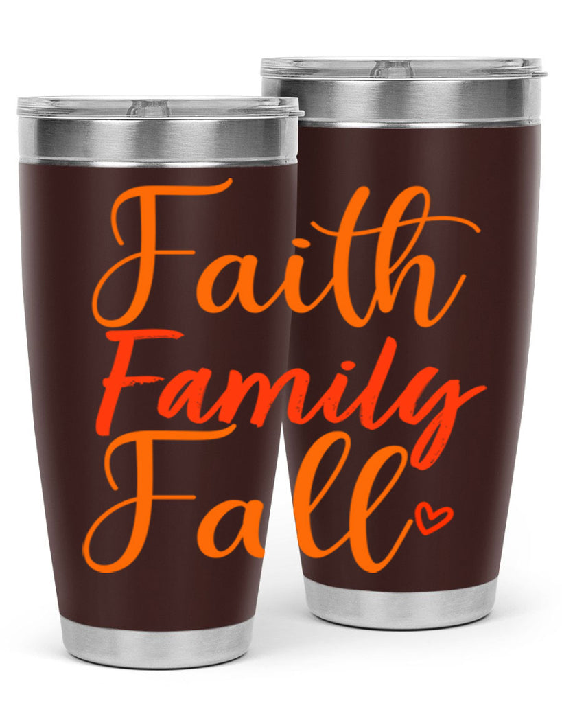 Faith Family Fall Design 81#- fall- Tumbler