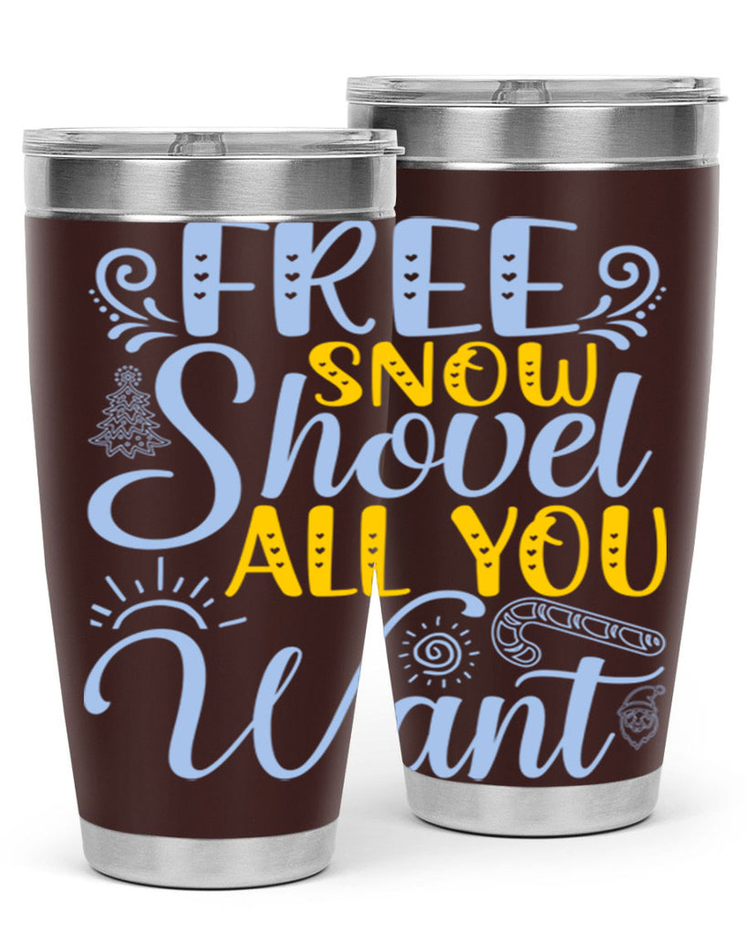 Free snow shovel all you want107#- winter- Tumbler