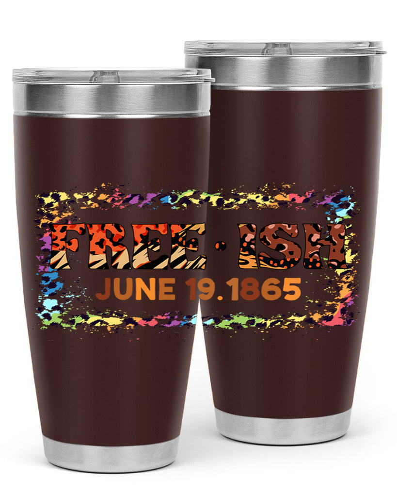FreeIsh June 1865 Junteenth Png 32#- Juneteenth- tumbler