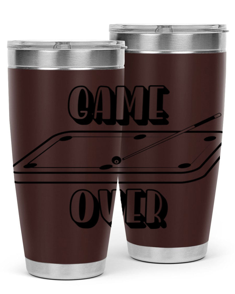 Game over 1218#- billards- Tumbler
