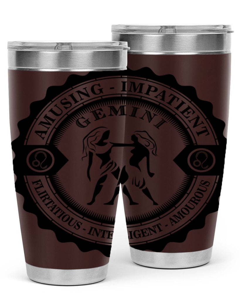 Gemini 11#- zodiac- Tumbler