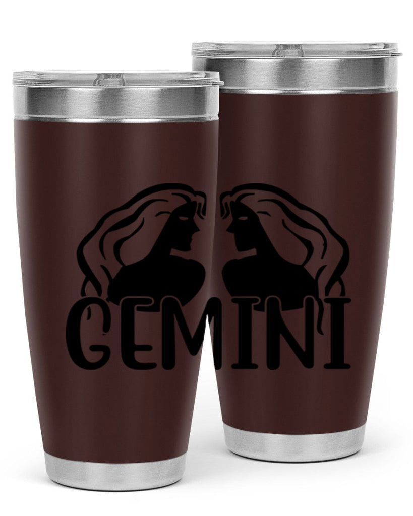 Gemini 227#- zodiac- Tumbler