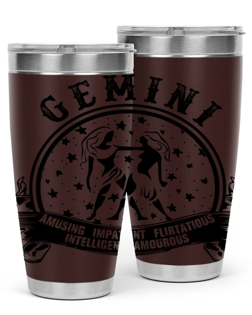 Gemini 9#- zodiac- Tumbler
