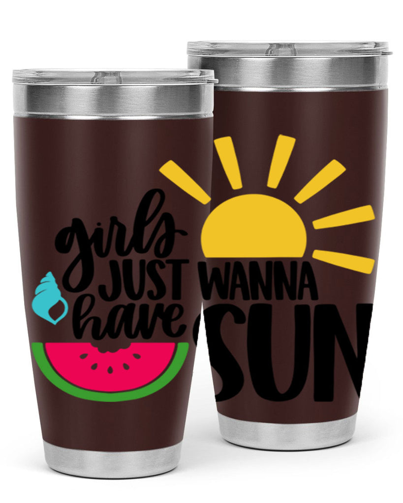 Girls Just Wanna Have Sun Style 44#- summer- Tumbler