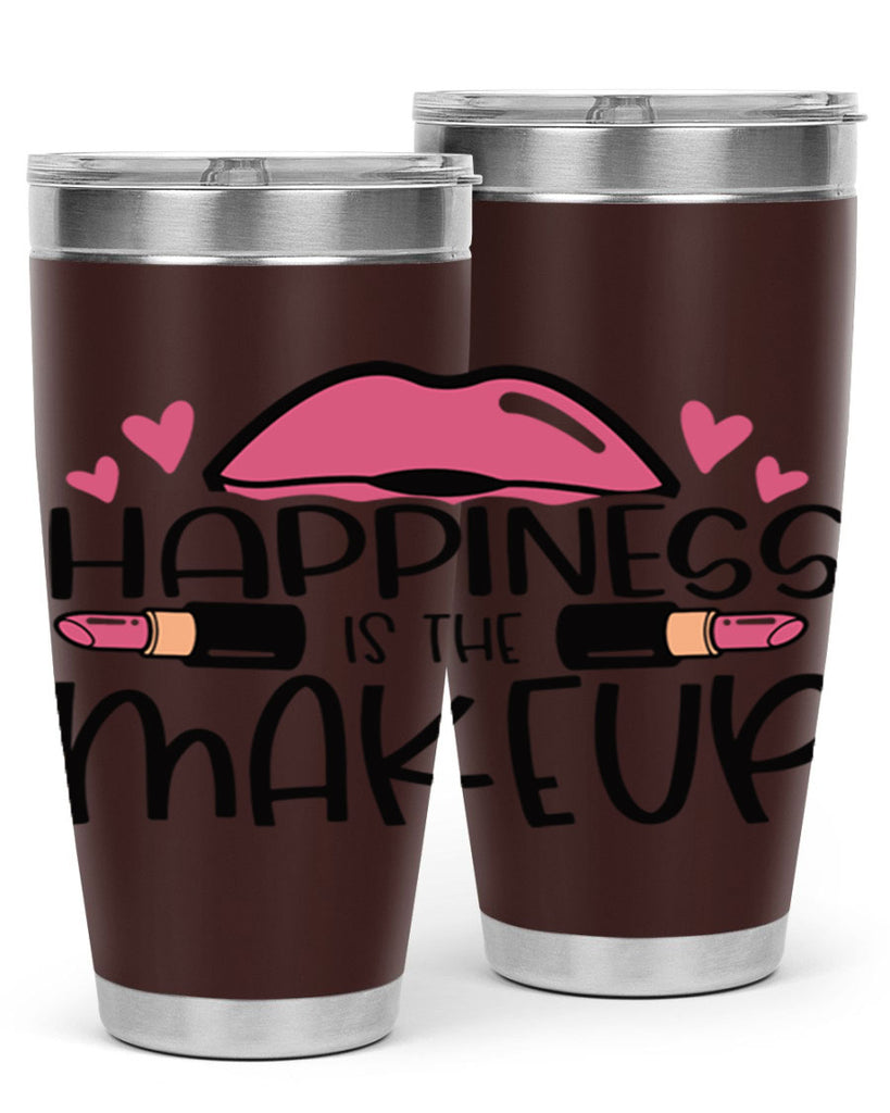 Hapiness Is The Makeup Style 95#- make up- Tumbler