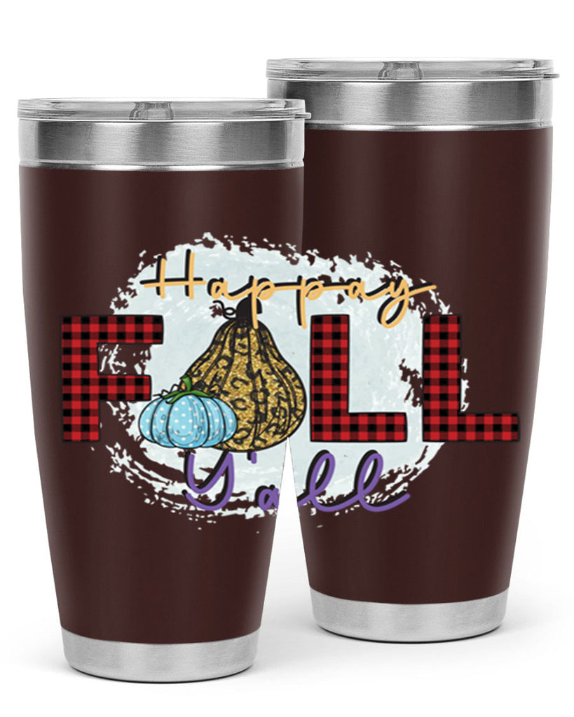 Happay Fall Y all 217#- fall- Tumbler