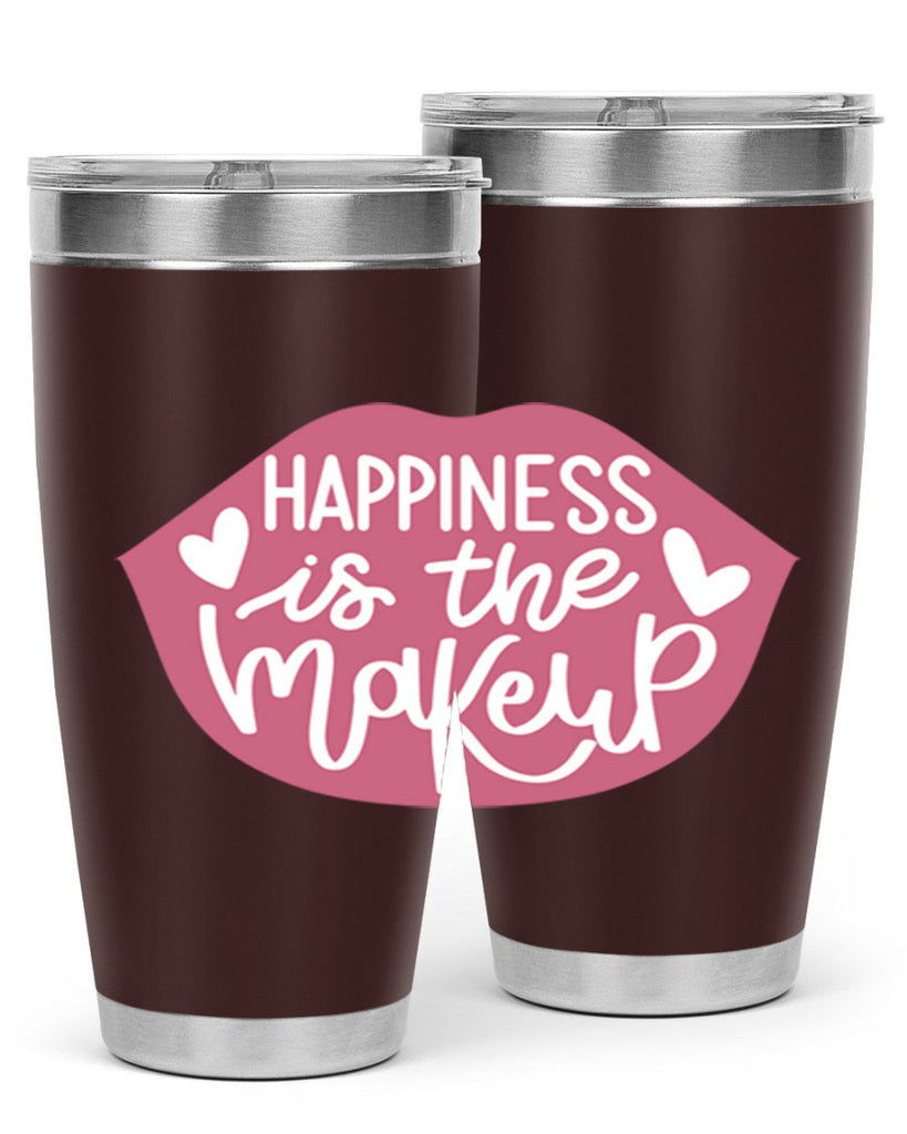 Happiness is the Makeup Style 92#- make up- Tumbler