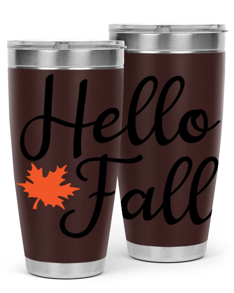 Hello Fall 274#- fall- Tumbler
