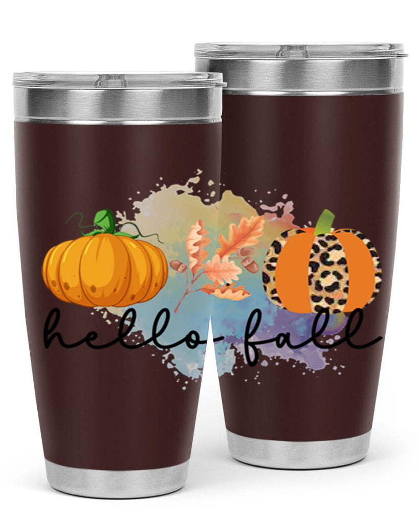Hello Fall 277#- fall- Tumbler