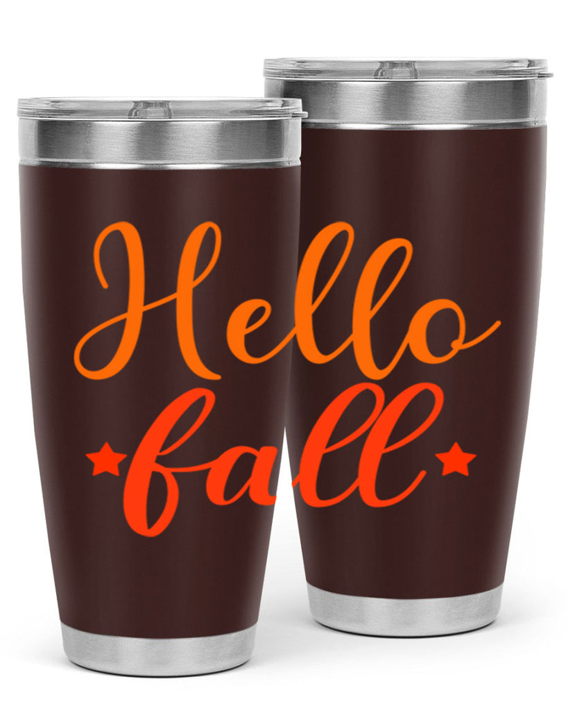Hello Fall Design 278#- fall- Tumbler