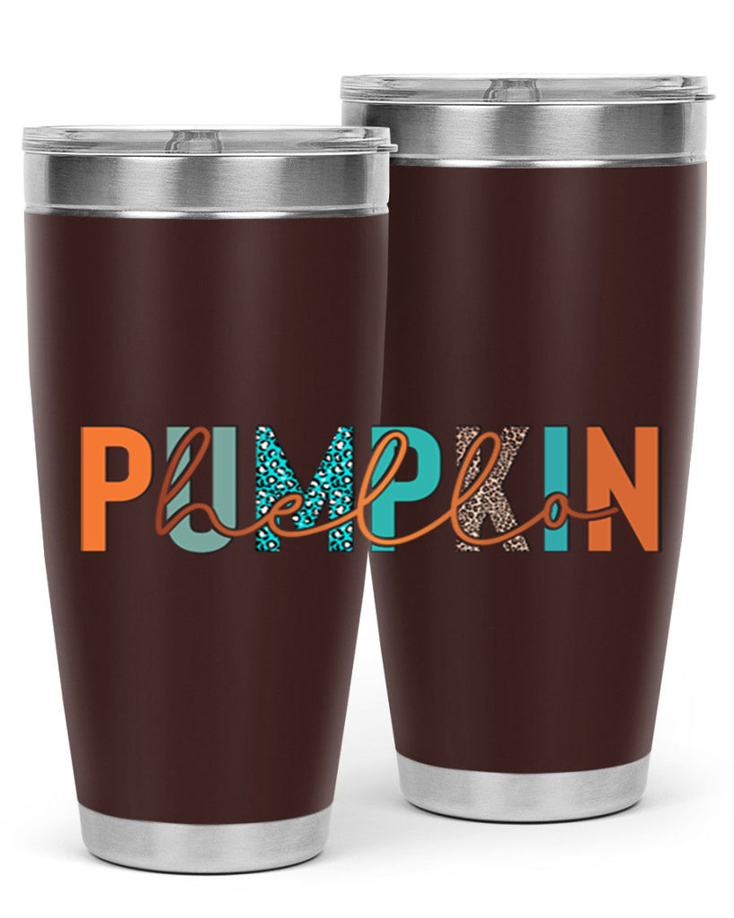 Hello Pumpkin 285#- fall- Tumbler