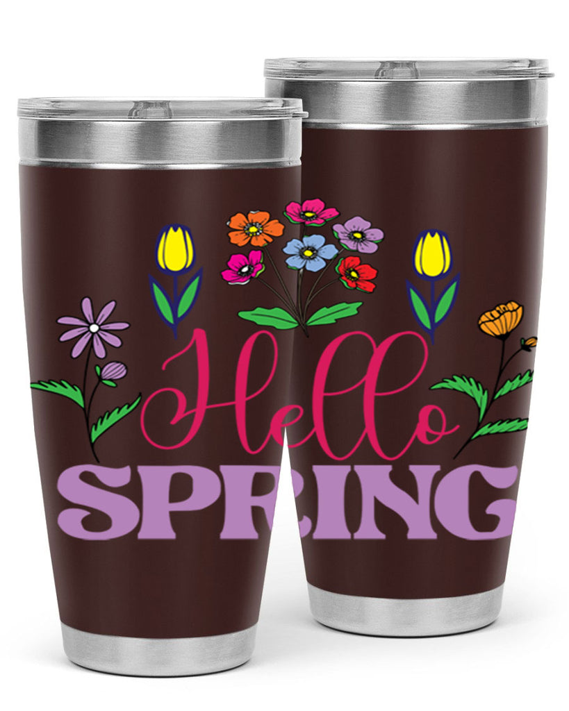 Hello Spring  233#- spring- Tumbler
