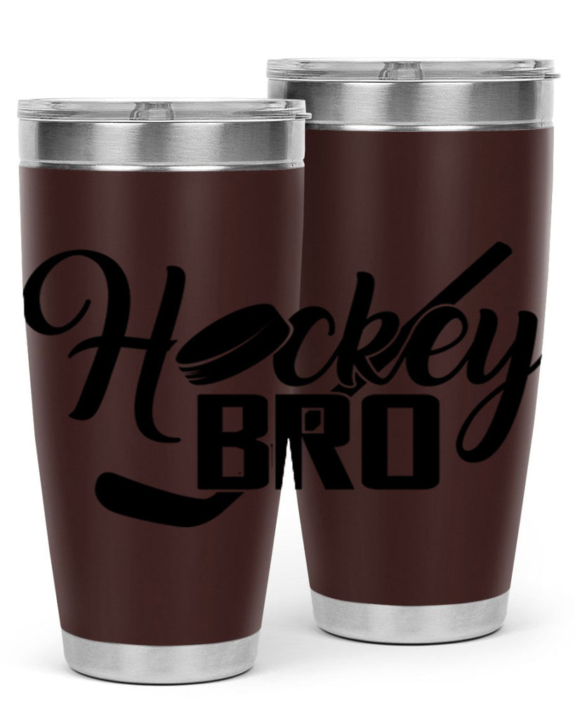 Hockey bro 1190#- hockey- Tumbler