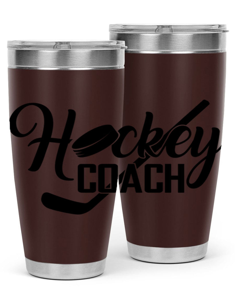 Hockey coach 1189#- hockey- Tumbler