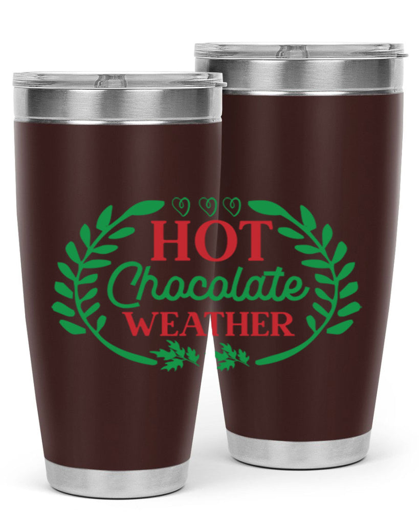 Hot Chocolate Weather 195#- winter- Tumbler