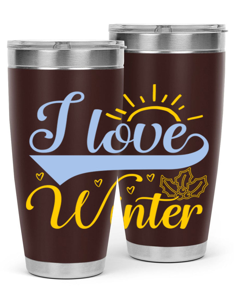I love winter228#- winter- Tumbler