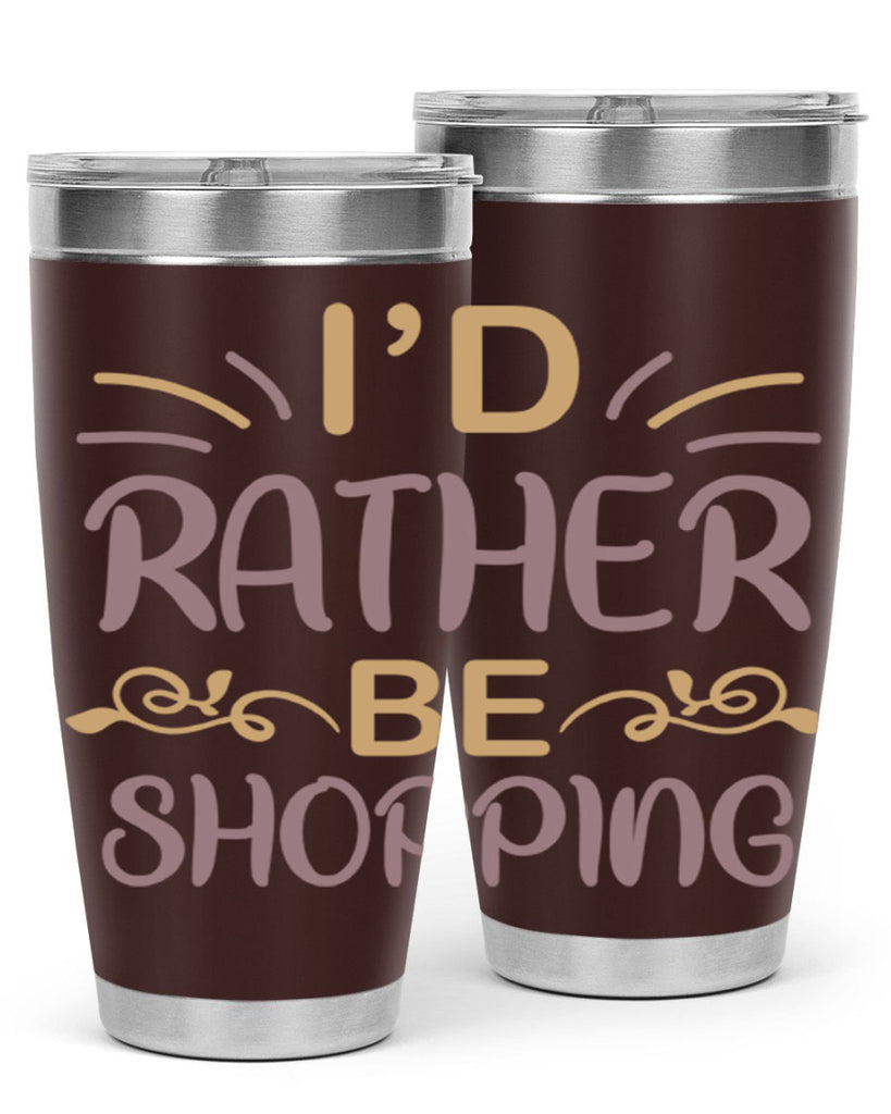 Id Rather Be Shopping 109#- fashion- Cotton Tank