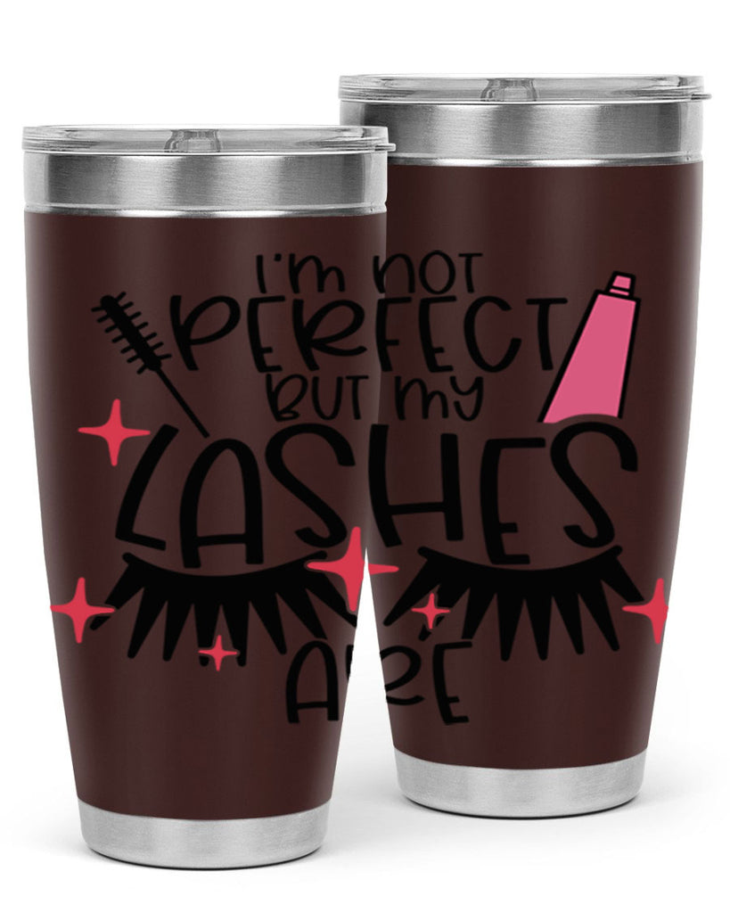 Im Not Perfect But My Lashes Are Style 79#- make up- Tumbler