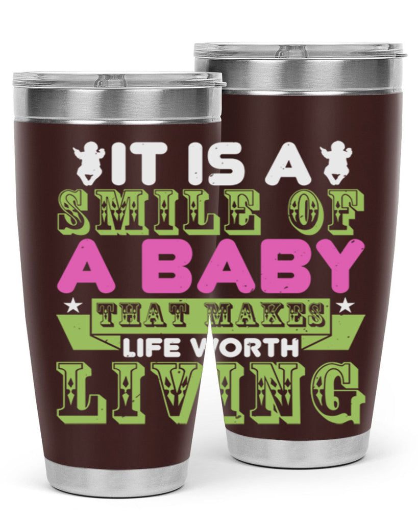 It is a smile of a baby Style 188#- baby- tumbler