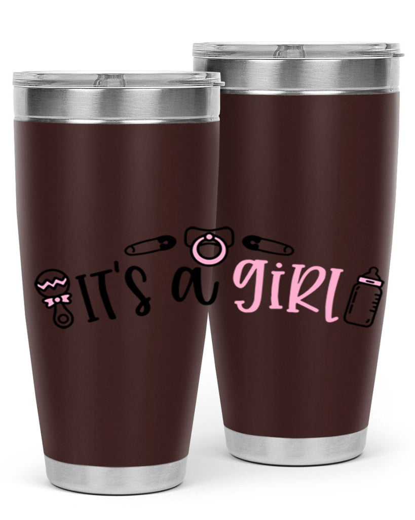 Its A Girl Style 78#- baby- tumbler