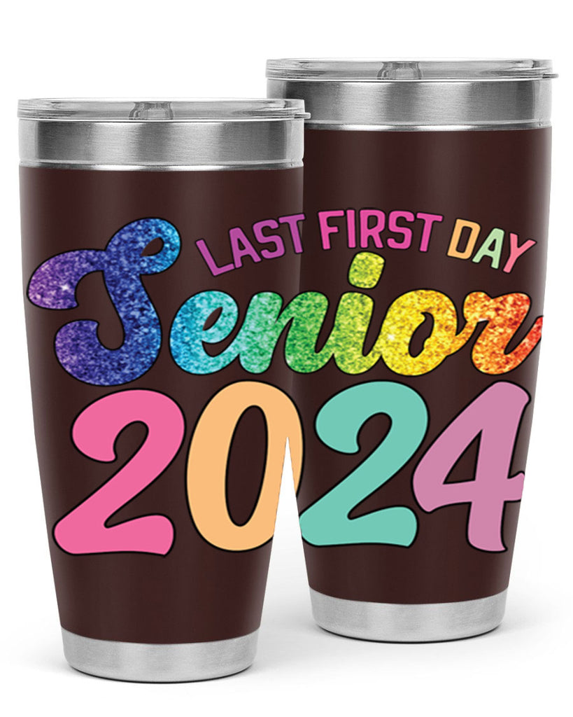 Last first day senior 2024 3#- 12th grade- Tumbler