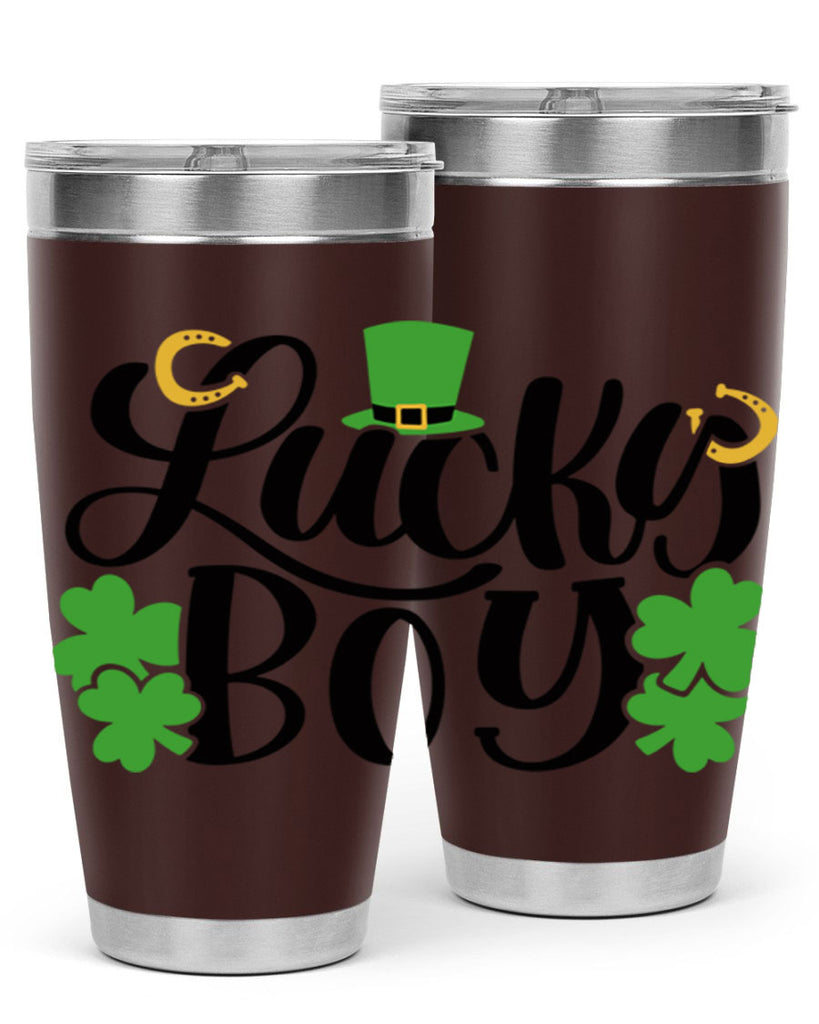 Lucky Boy Style 59#- St Patricks Day- Tumbler