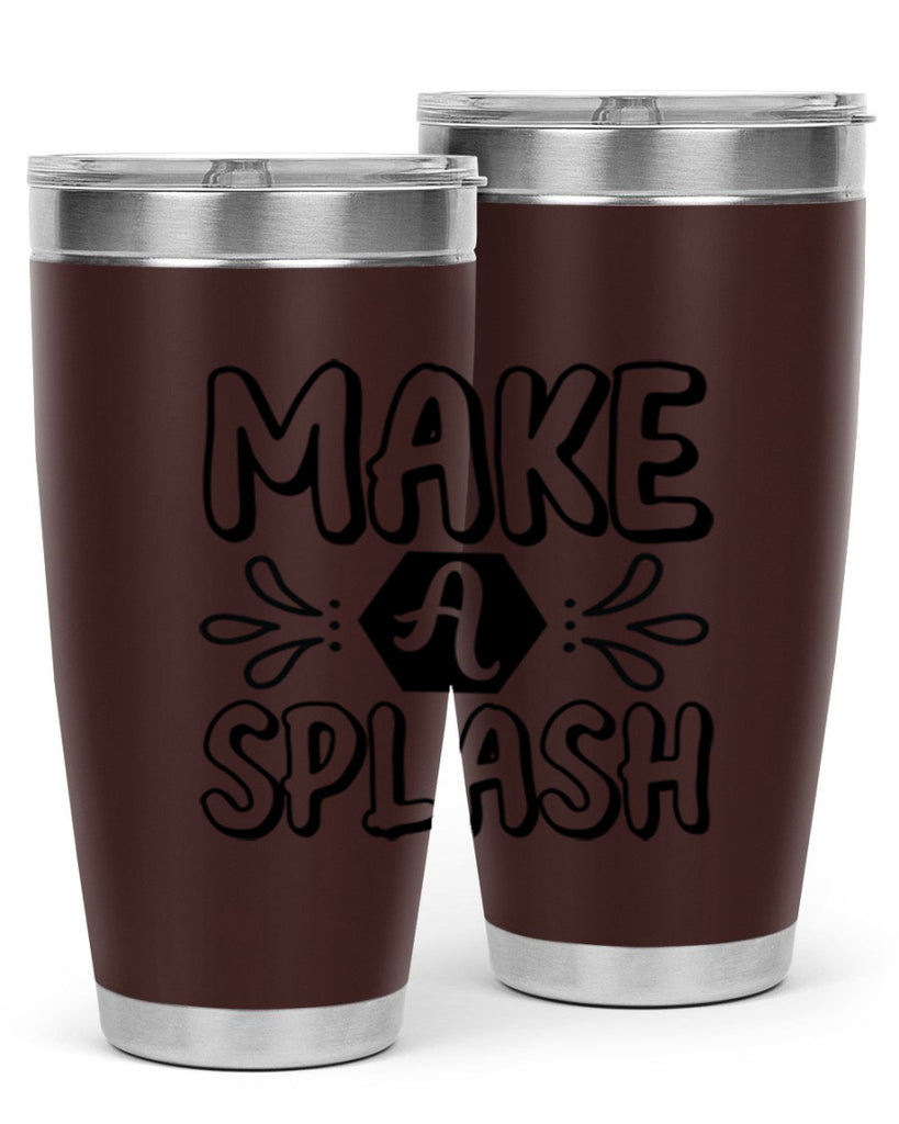 Make a splash 310#- mermaid- Tumbler