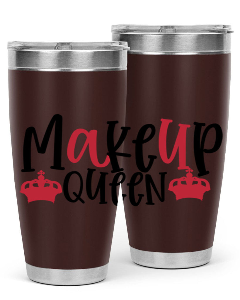 Makeup Queen design Style 223#- make up- Tumbler
