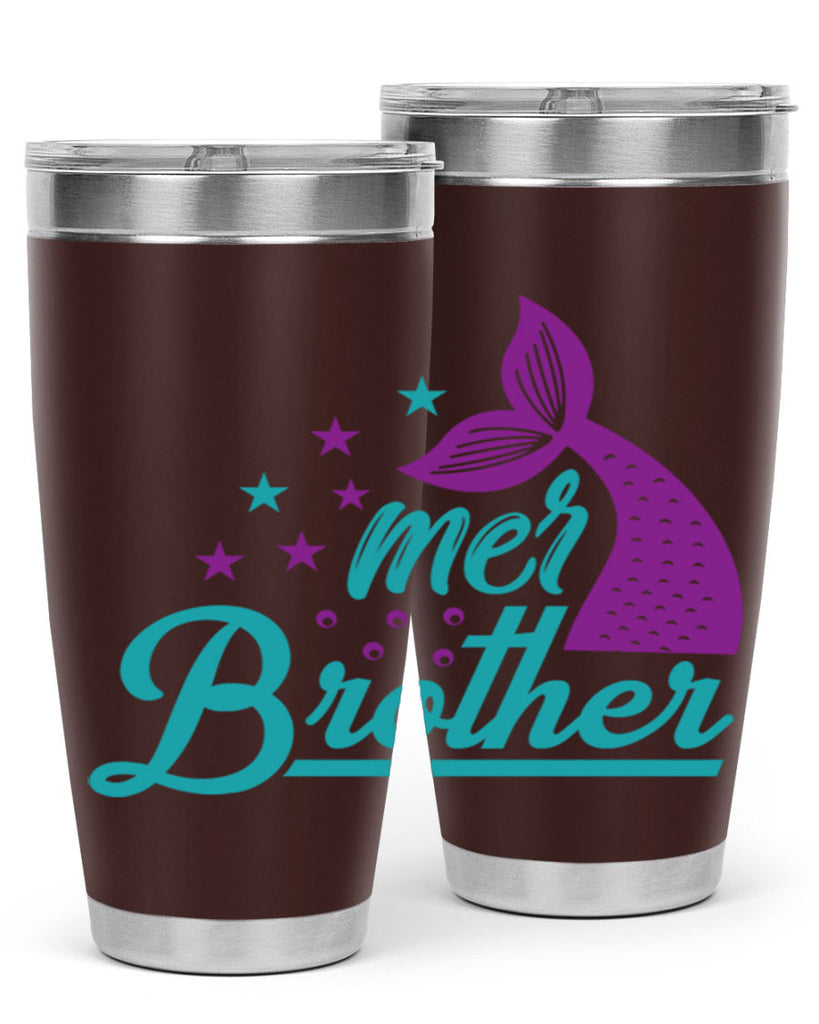 Mer Brother 323#- mermaid- Tumbler