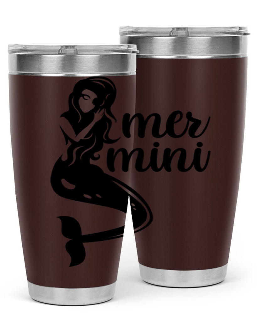 Mer mini 352#- mermaid- Tumbler