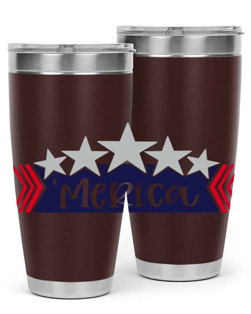 Merica Style 135#- Fourt Of July- Tumbler