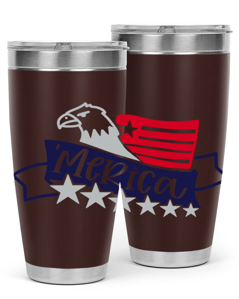 Merica Style 136#- Fourt Of July- Tumbler