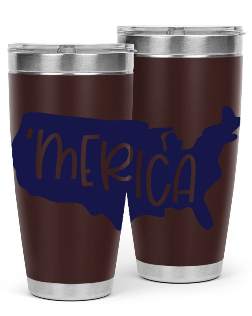 Merica Style 137#- Fourt Of July- Tumbler