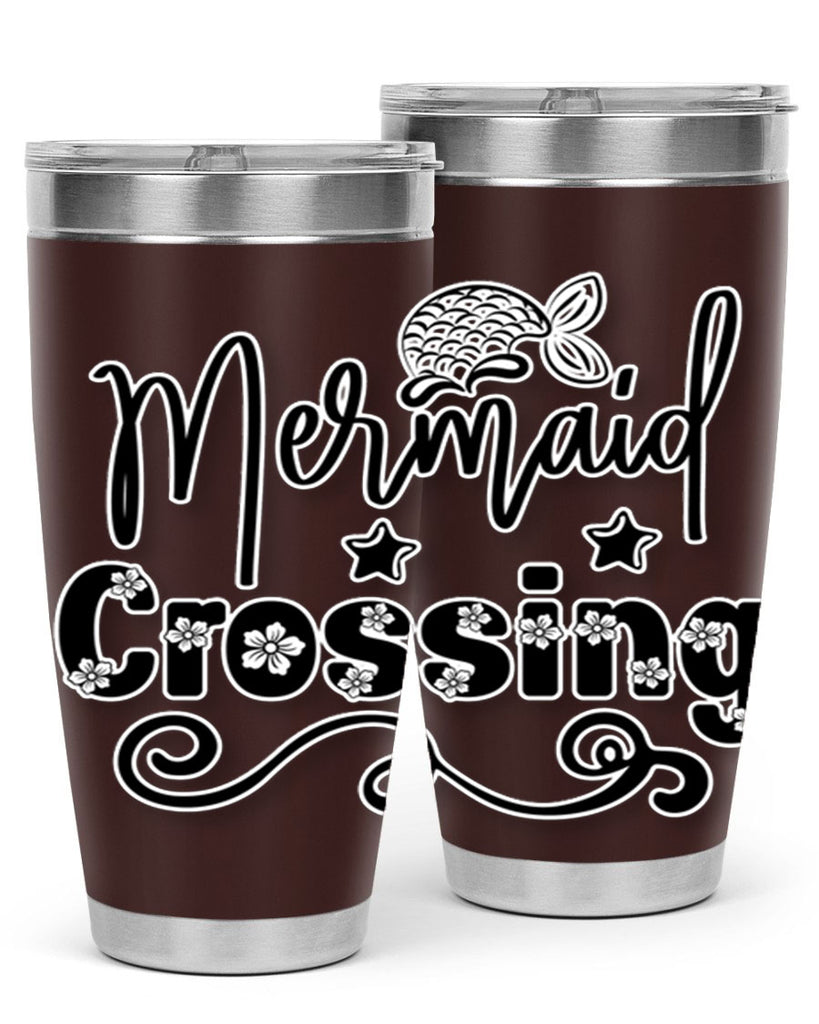 Mermaid Crossing 400#- mermaid- Tumbler