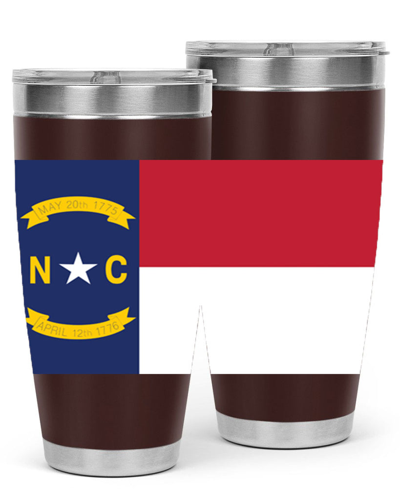 North Carolina 19#- Us Flags- Tumbler