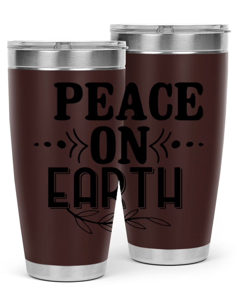 Peace on Earth 334#- winter- Tumbler