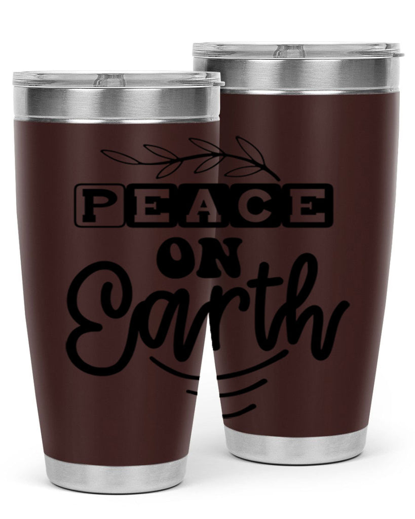 Peace on Earth 335#- winter- Tumbler