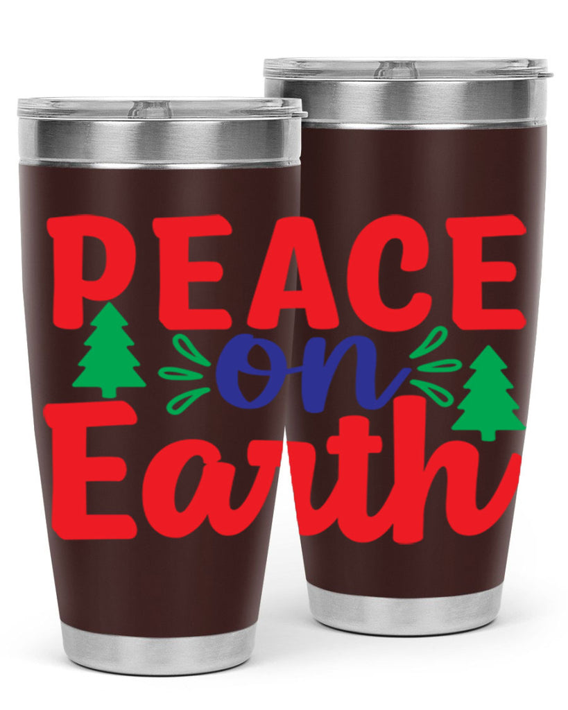 Peace on Earth 336#- winter- Tumbler