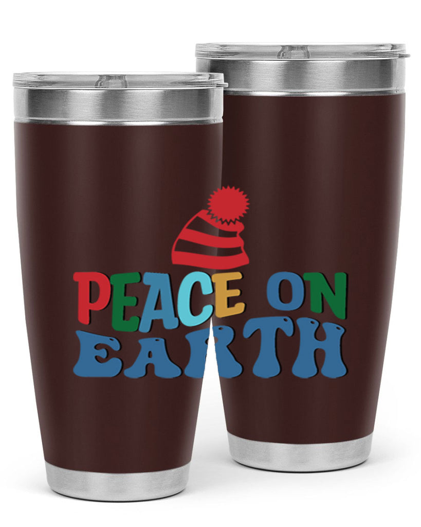 Peace on Earth 337#- winter- Tumbler