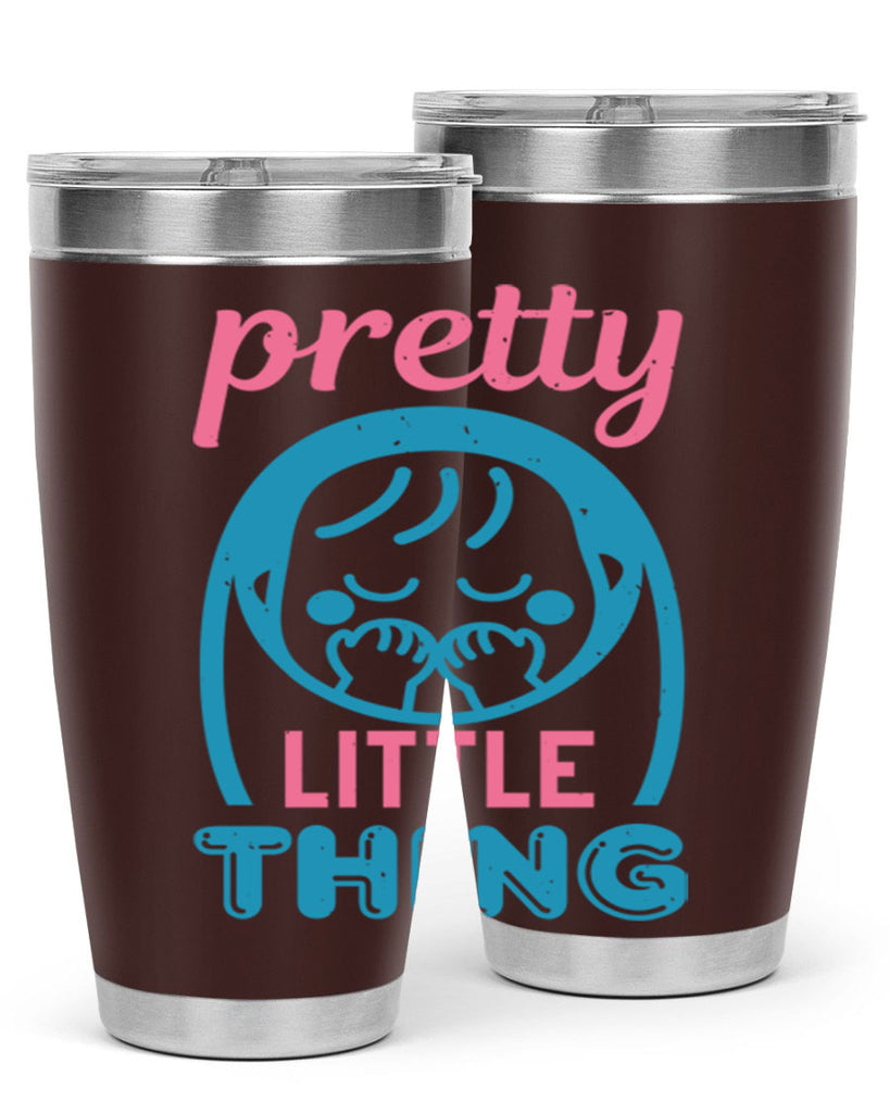 Pretty little Thing Style 19#- baby shower- tumbler
