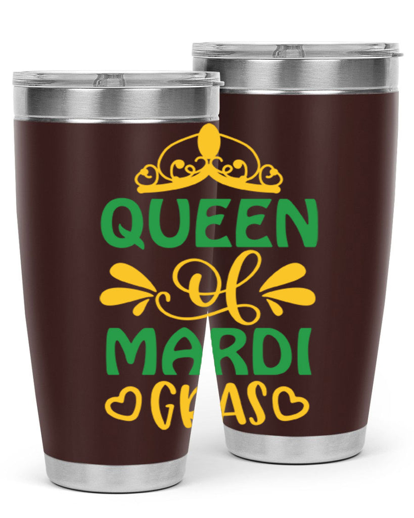 Queen Of Mardi Gras 134#- fashion- Cotton Tank
